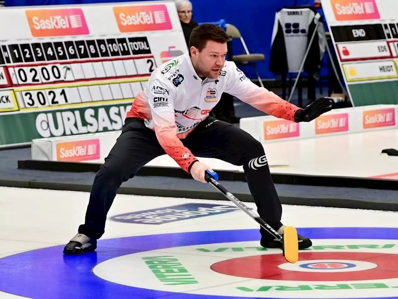 Dallan Muyres steals one to advance to C-event final at Tankard