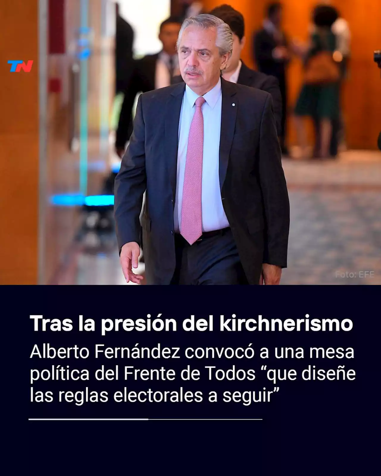 Tras la presión del kirchnerismo, Alberto Fernández convocó a una mesa política del Frente de Todos