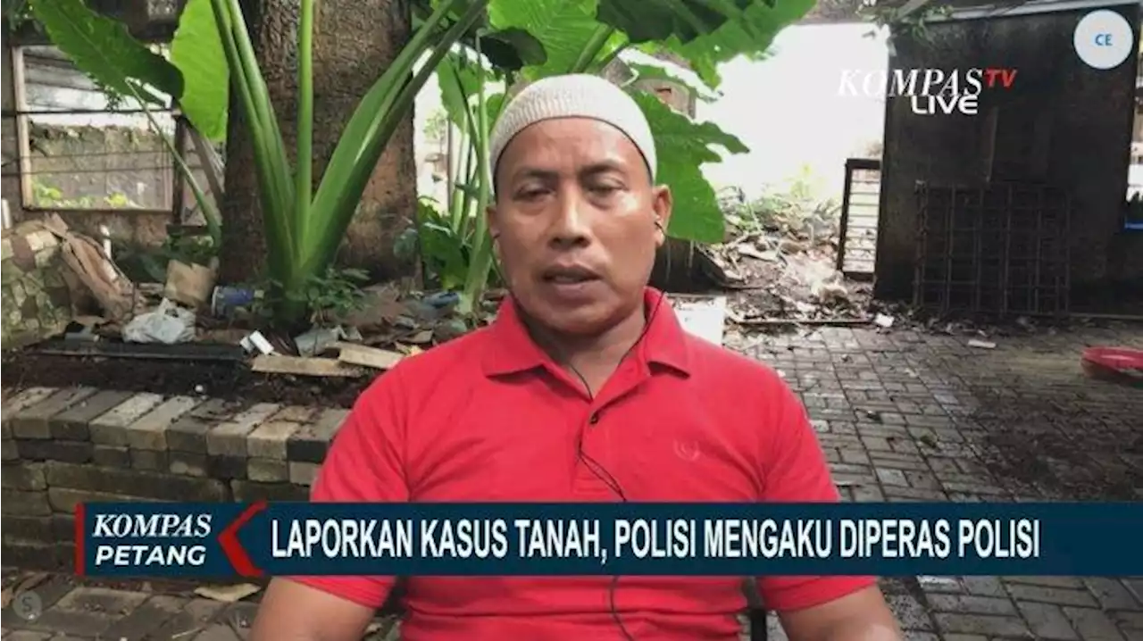 Bripka Madih yang Mengaku Diperas oleh Penyidik, Disebut Suka Mematok Lahan Milik Warga - Tribunnews.com