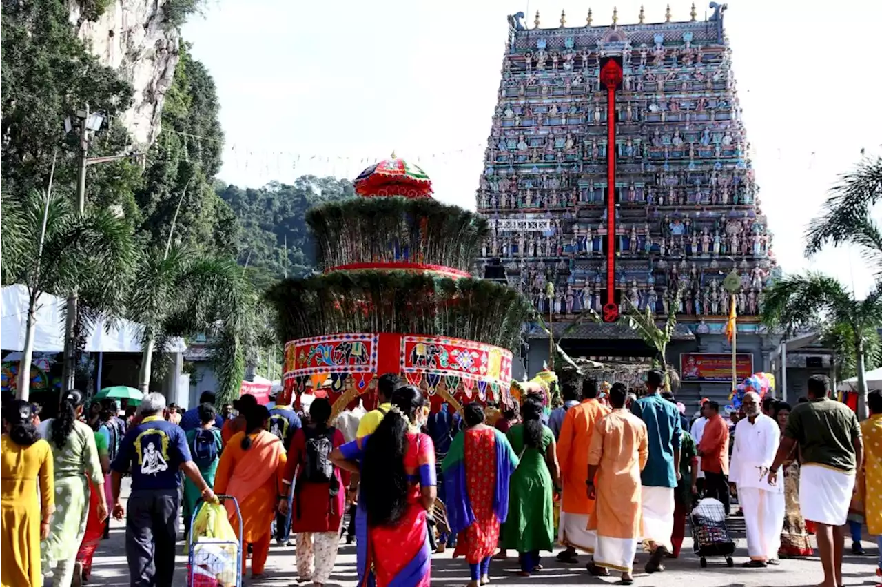Sambutan Thaipusam di Ipoh meriah