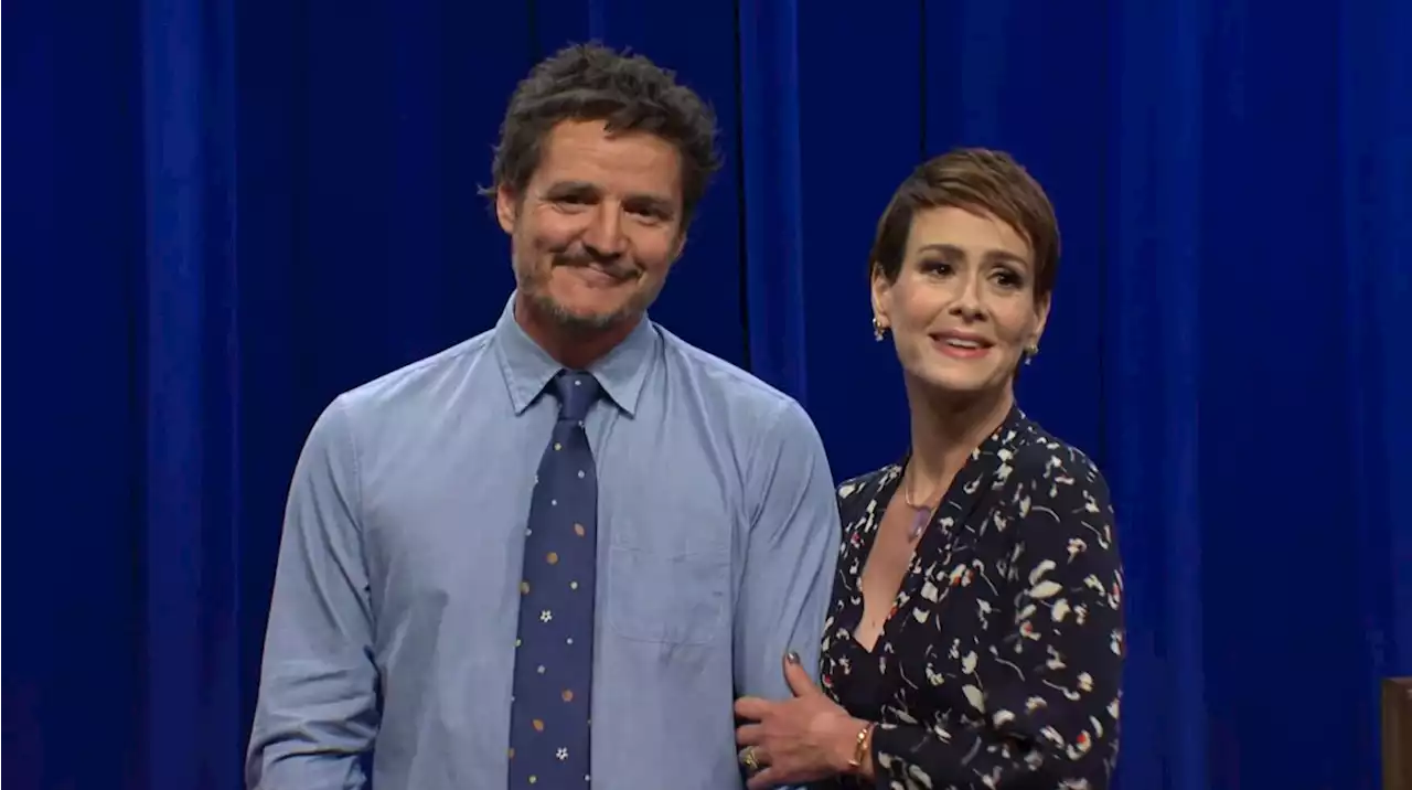 Mommy and Daddy! Watch Pedro Pascal and Sarah Paulson Poke Fun at Fan Ships