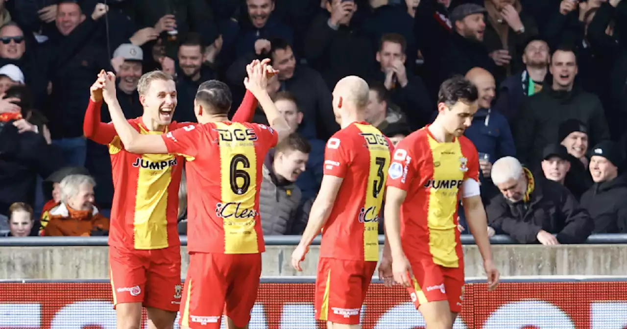 Man van de wedstrijd Stokkers leidt Go Ahead Eagles langs troosteloos NEC