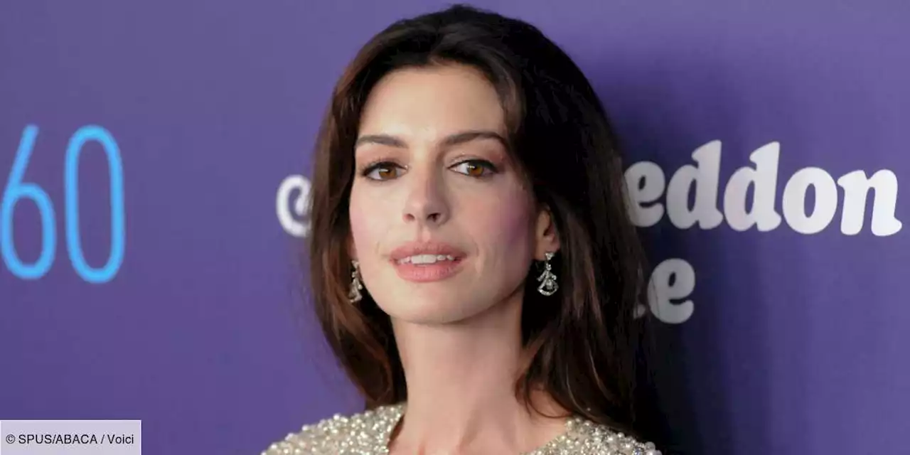 Anne Hathaway : cette décision radicale qu'elle a prise pour le bien de son fils - Voici