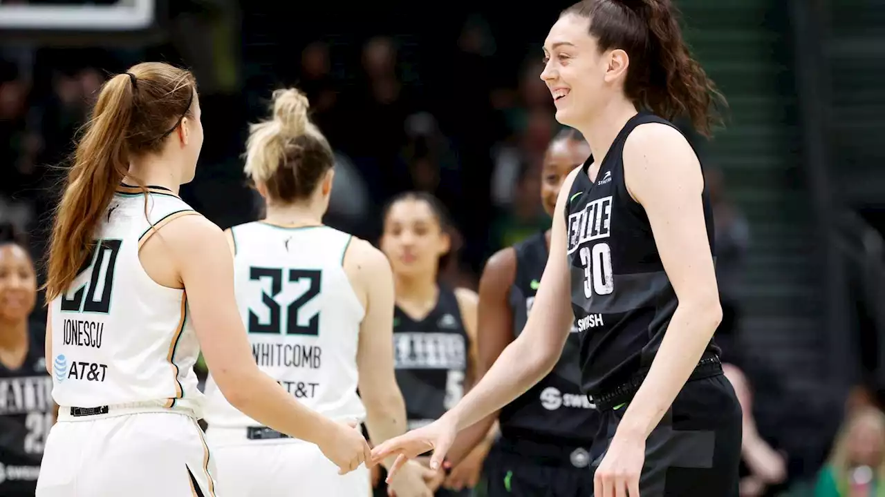 Two-time WNBA champion Breanna Stewart announces she'll sign with New York Liberty