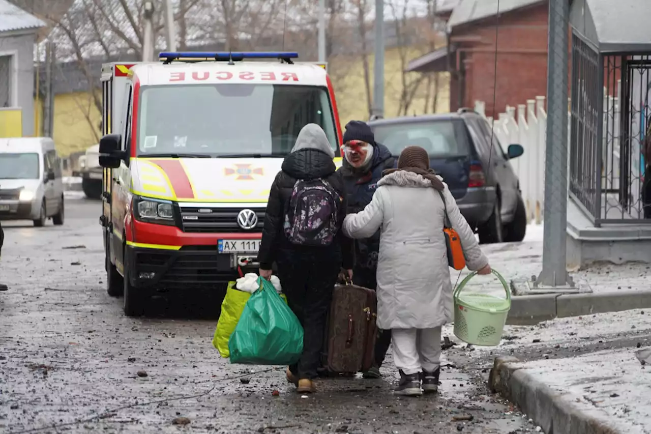 Ukraine: 5 injured in rocket attacks on 2nd-largest city