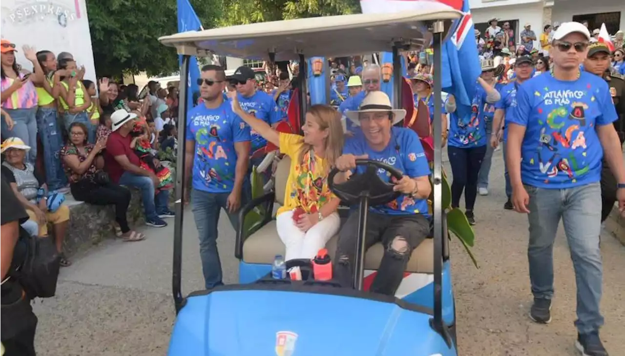 Gobernadora presidió la Ruta de la Tradición del Carnaval del Atlántico