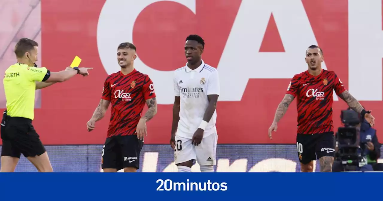 LaLiga denuncia los cánticos racistas a Vinicius en Son Moix: ''Estamos trabajando para identificar a los responsables'