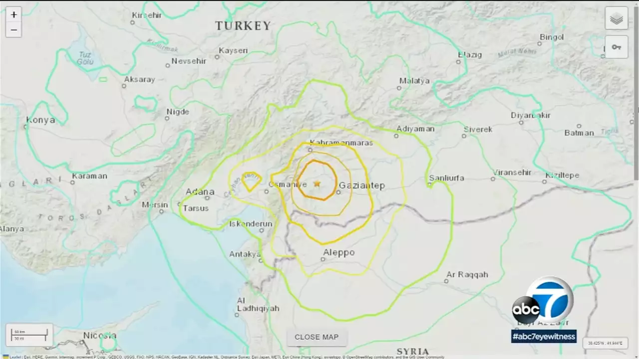 7.8 magnitude earthquake kills more than 200 people in Turkey, Syria