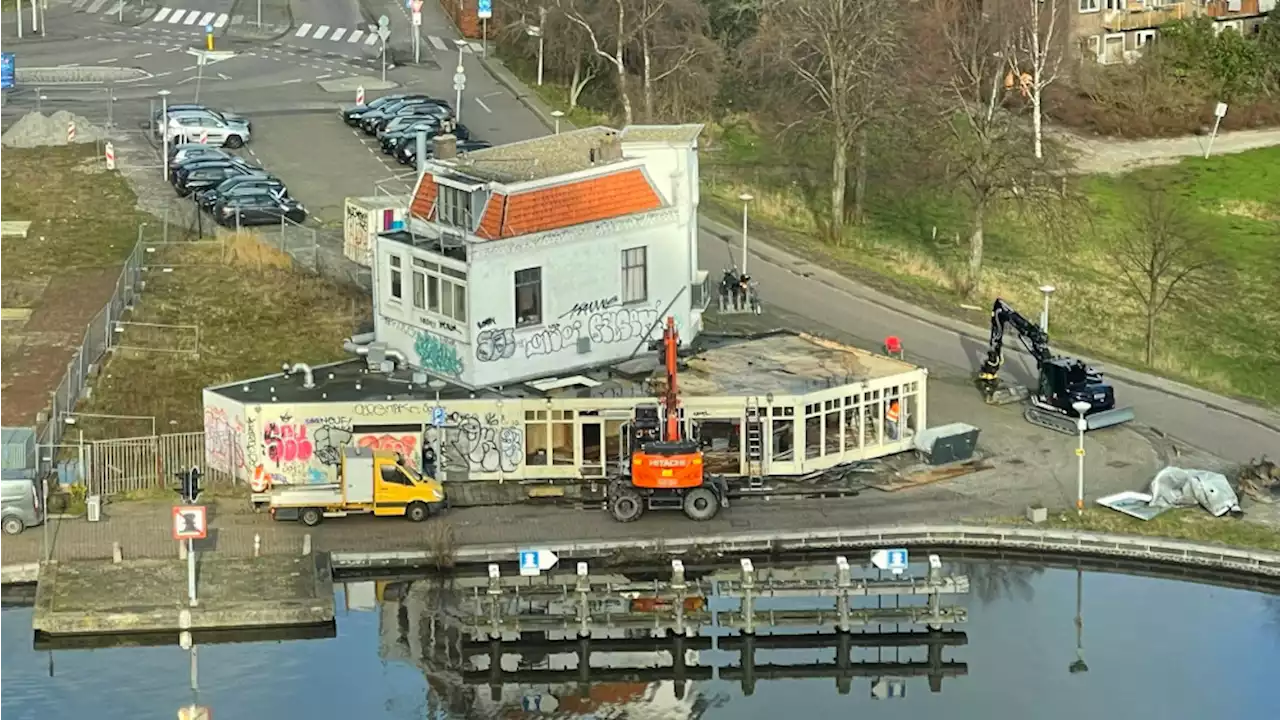 Pand van voormalig café de Omval gesloopt: 'Einde van tijdperk'