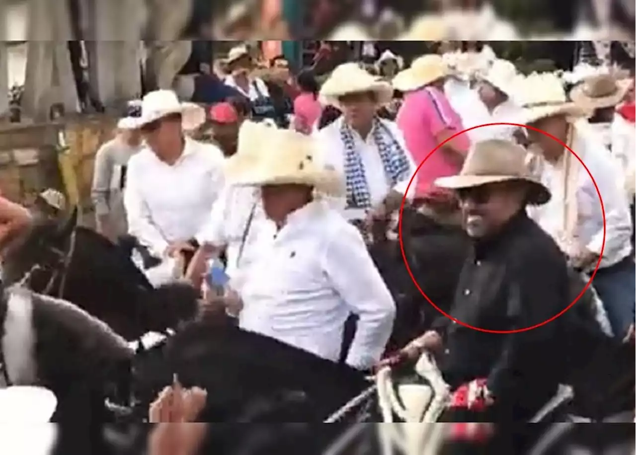 Montado a caballo y en ferias reaparece Hugo Aguilar; piden que avance proceso en la Corte Suprema