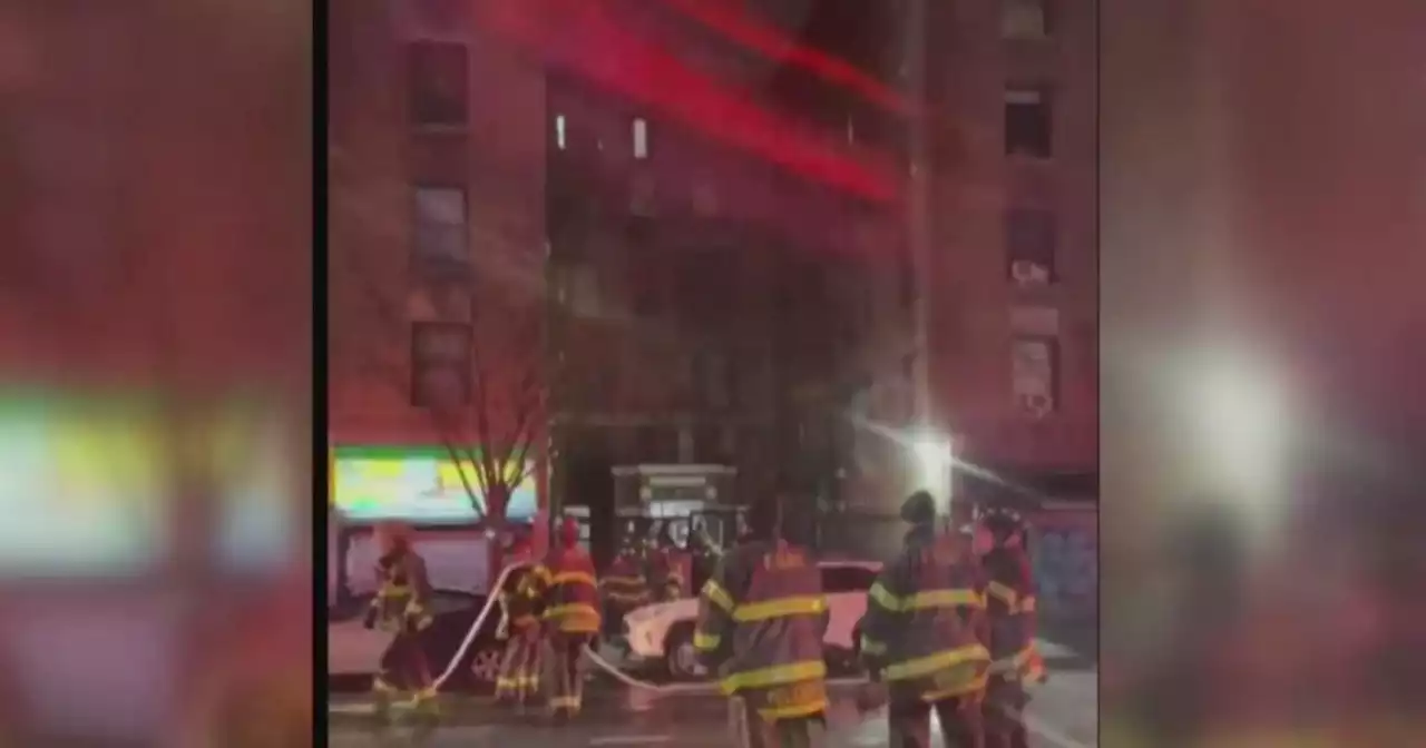 3 children, 1 adult injured in Inwood apartment fire