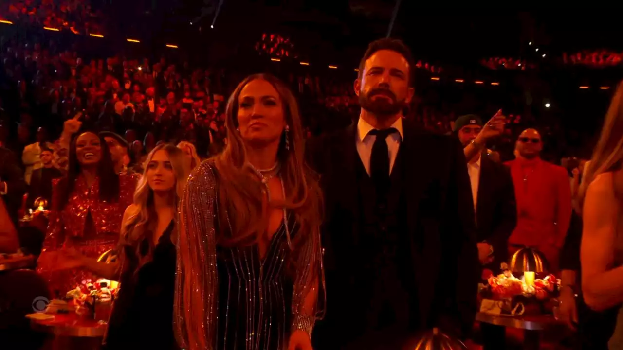 Todos la pasaron bien en los Grammy... excepto Ben Affleck