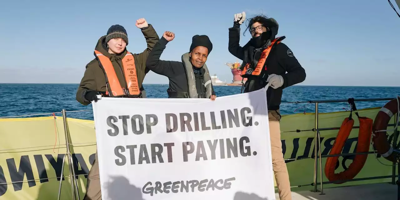 Undaunted by Jail Threat, Greenpeace Activists Continue Protest on Shell North Sea Platform