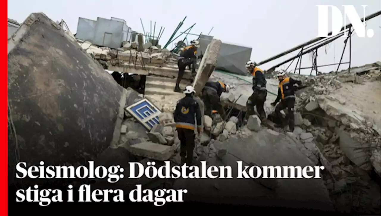 Seismolog: Dödstalen kommer stiga i flera dagar