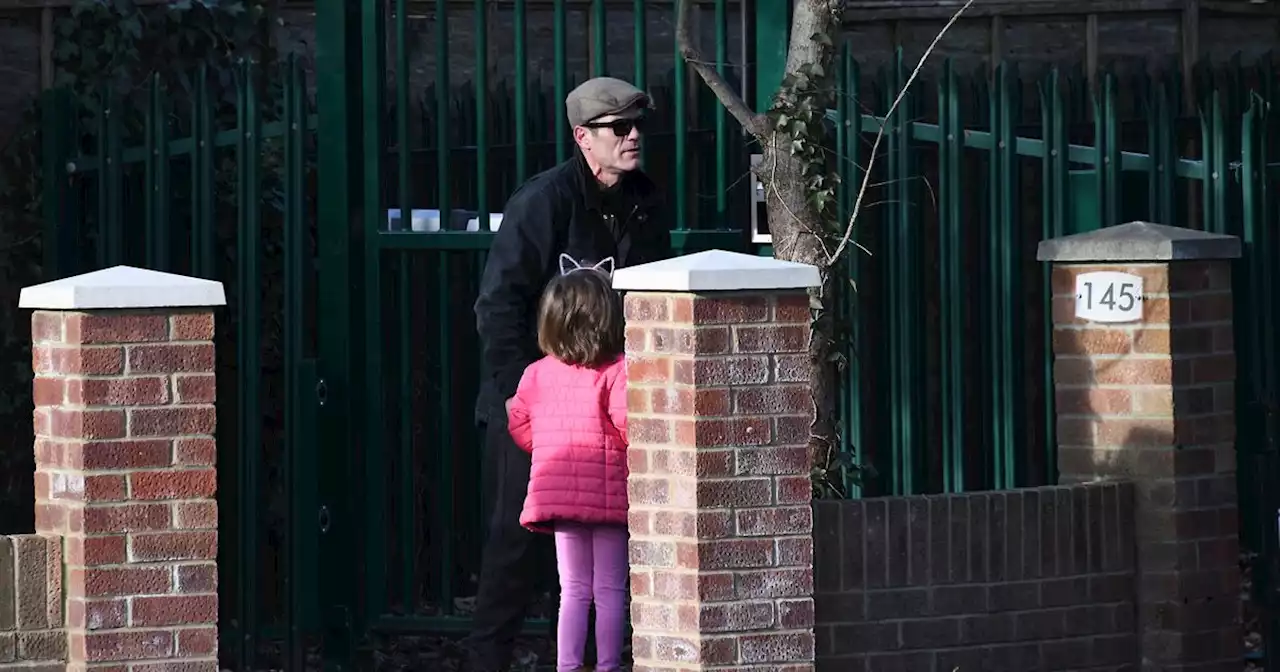 Dad takes daughter to Gary Glitter's hostel to quiz cops on protecting star