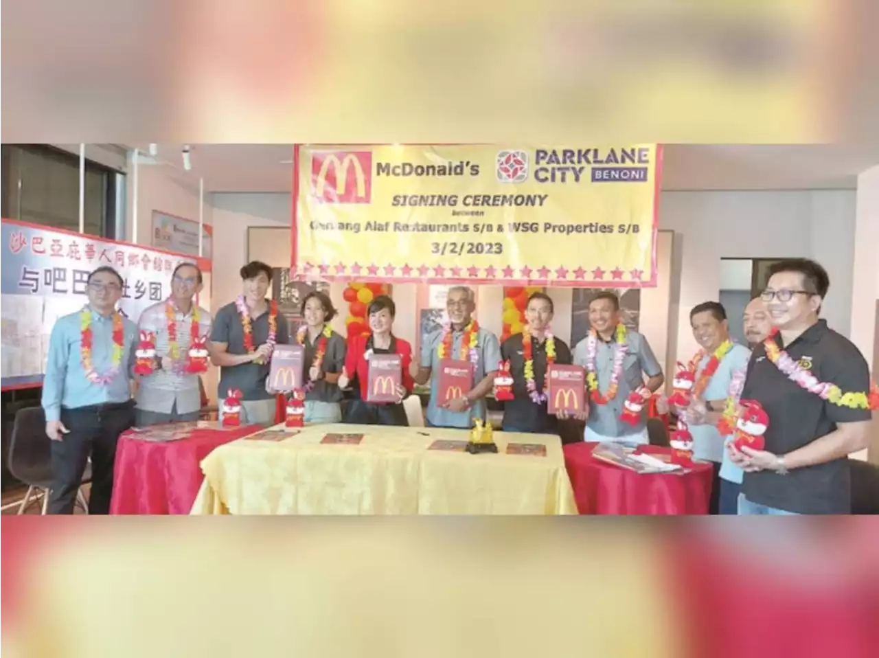 100 jobs when McDonald’s debuts in Papar