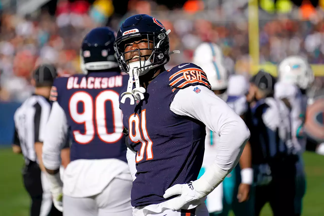 Bears 2022 report card: Defensive end: League worst in sacks deserves an F