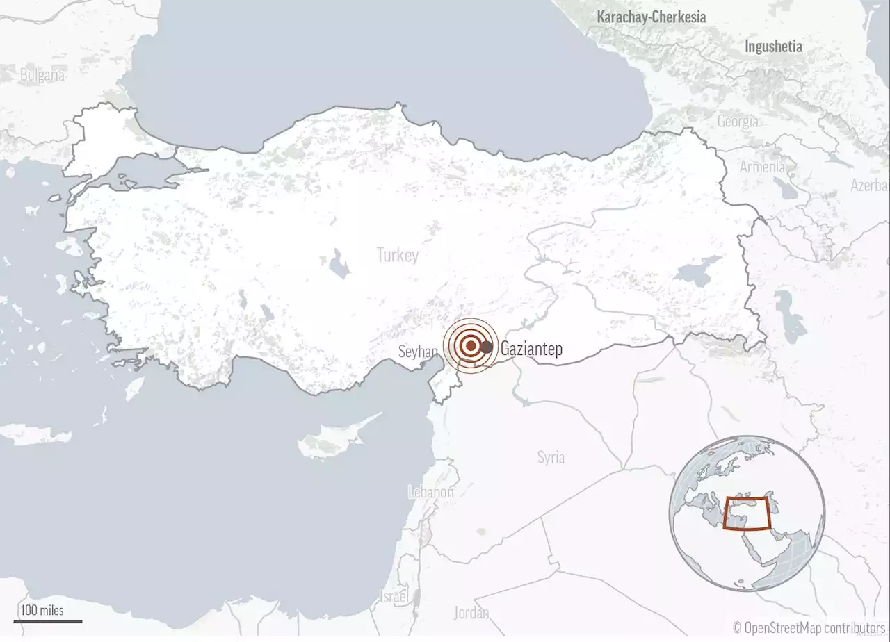 Many casualties feared as 7.8 quake knocks down buildings in Turkey, Syria