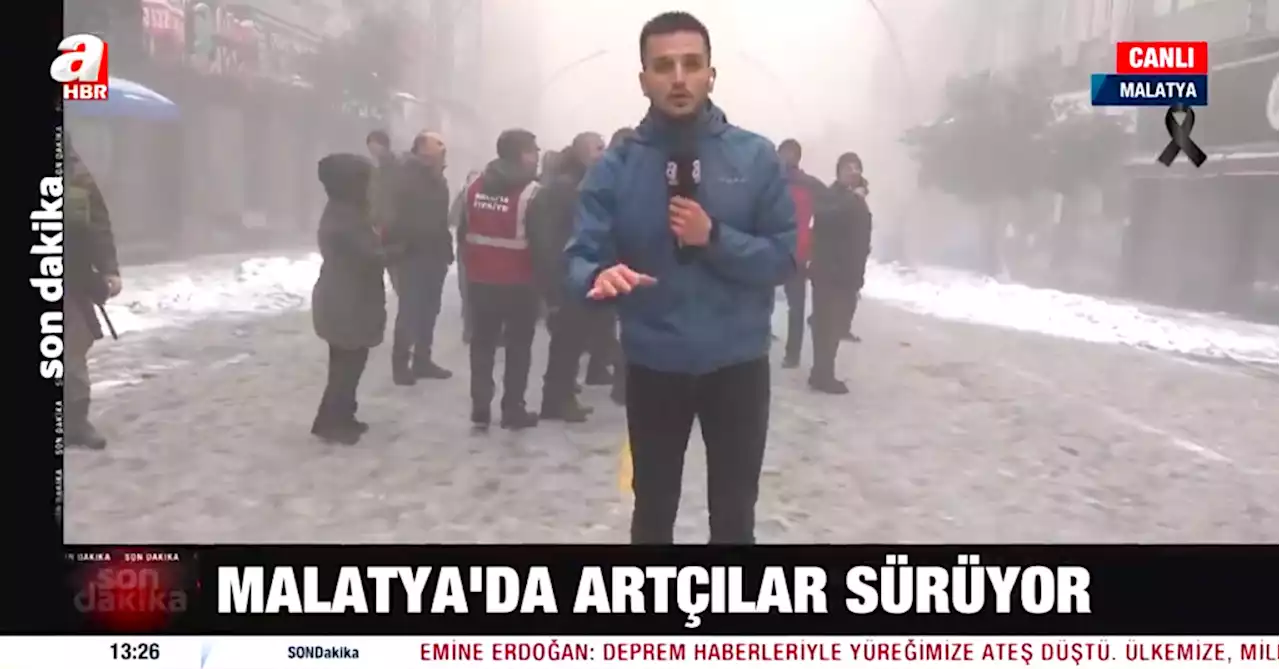 Turkey Earthquake: TV Reporter Flees Collapsing Building & Comforts Child During Live Report