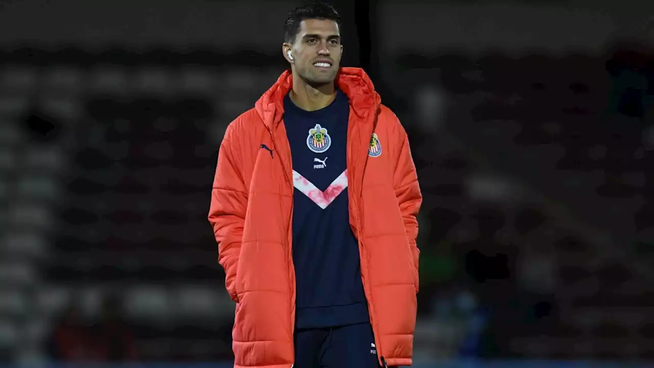 Delantero Daniel Ríos, refuerzo de Chivas, es titular por primera vez