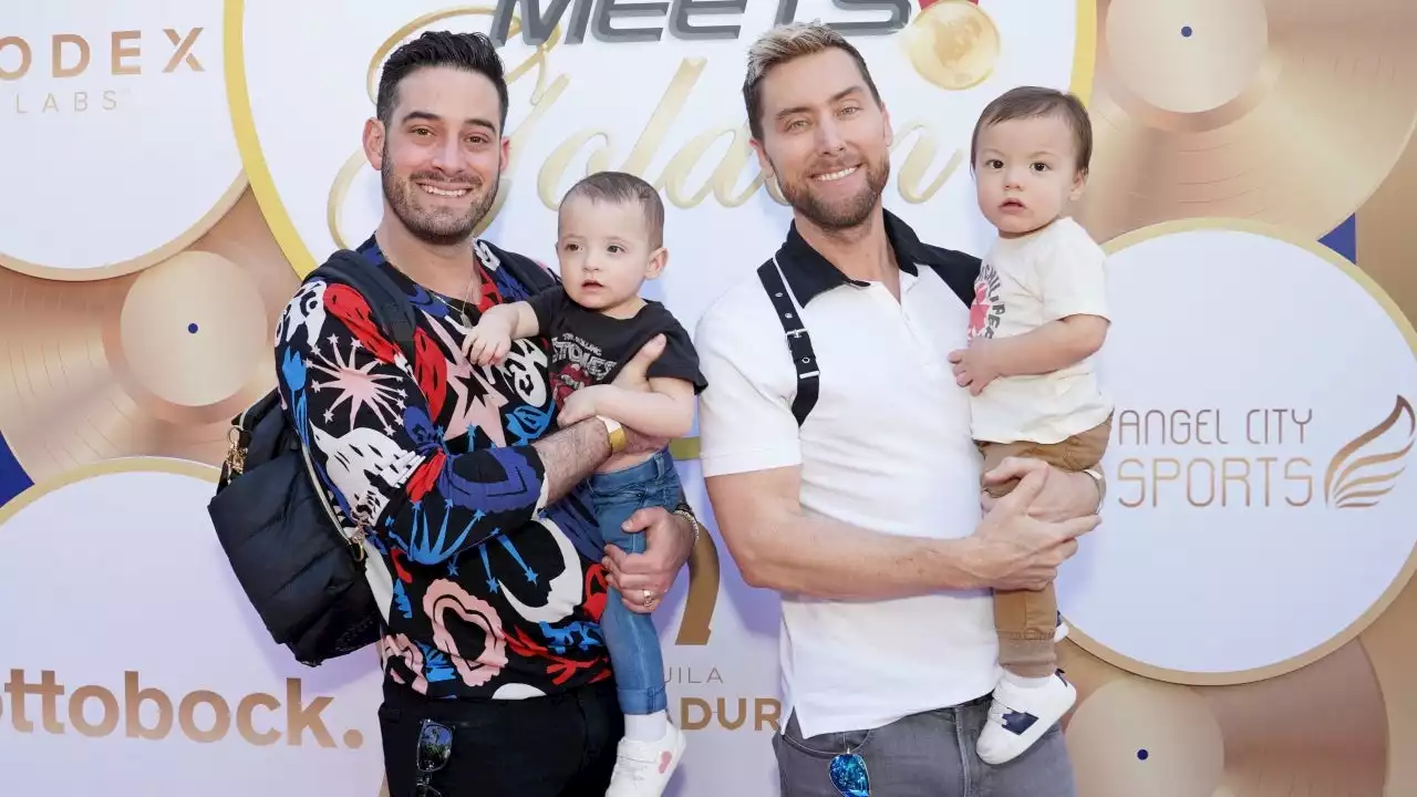 Lance Bass' Twins Make Adorable Red Carpet Debut