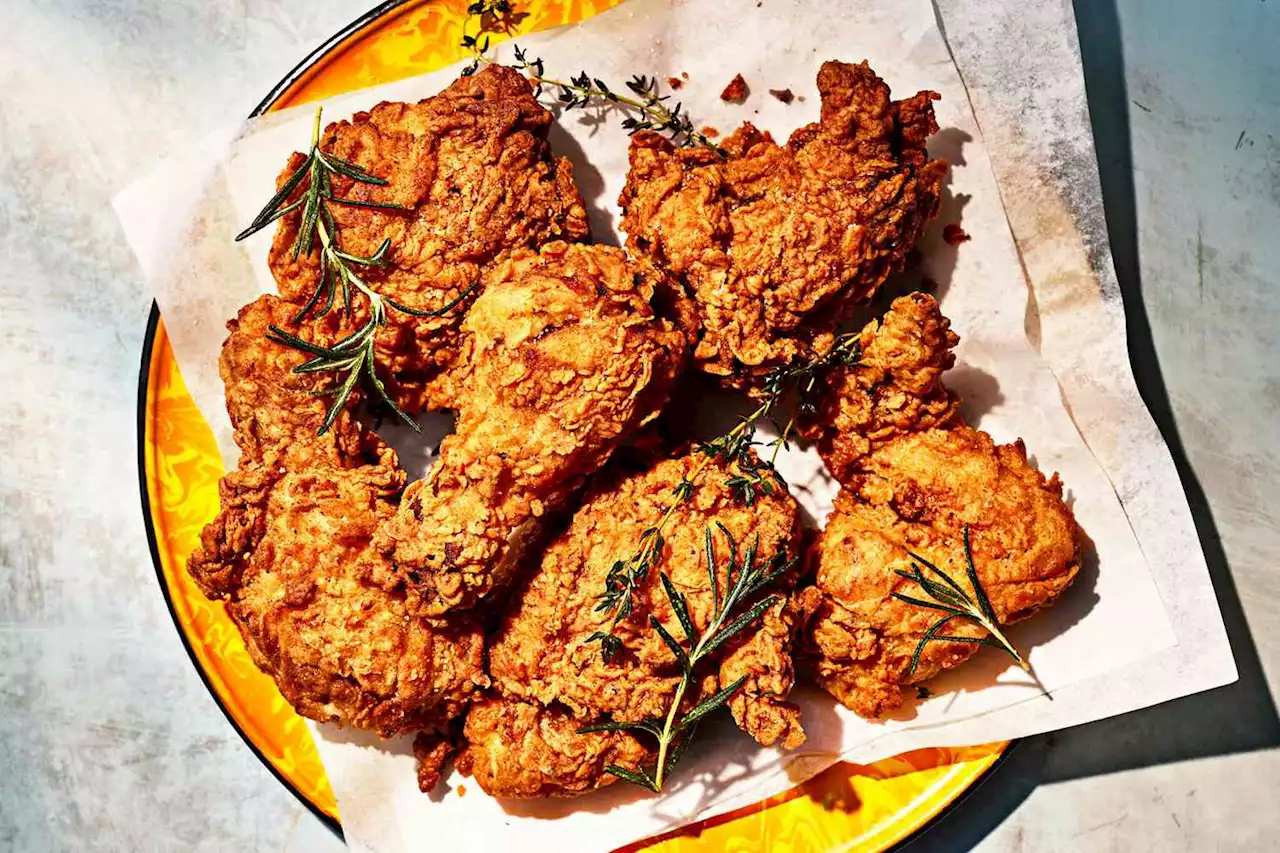 Lemon-Brined Fried Chicken Recipe