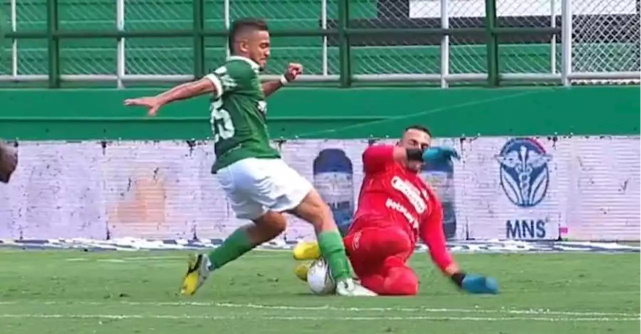 ¿Por qué esto no fue penalti para Deportivo Cali ante Once Caldas?