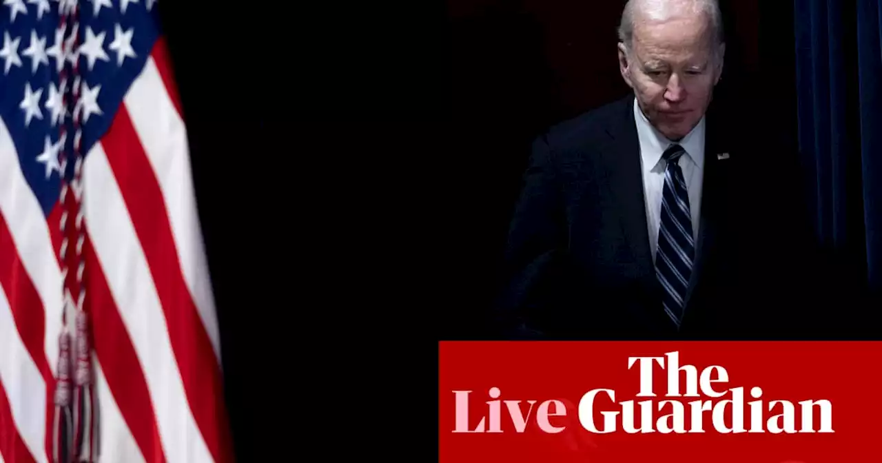 Biden prepares for State of the Union as US collects Chinese balloon debris – live