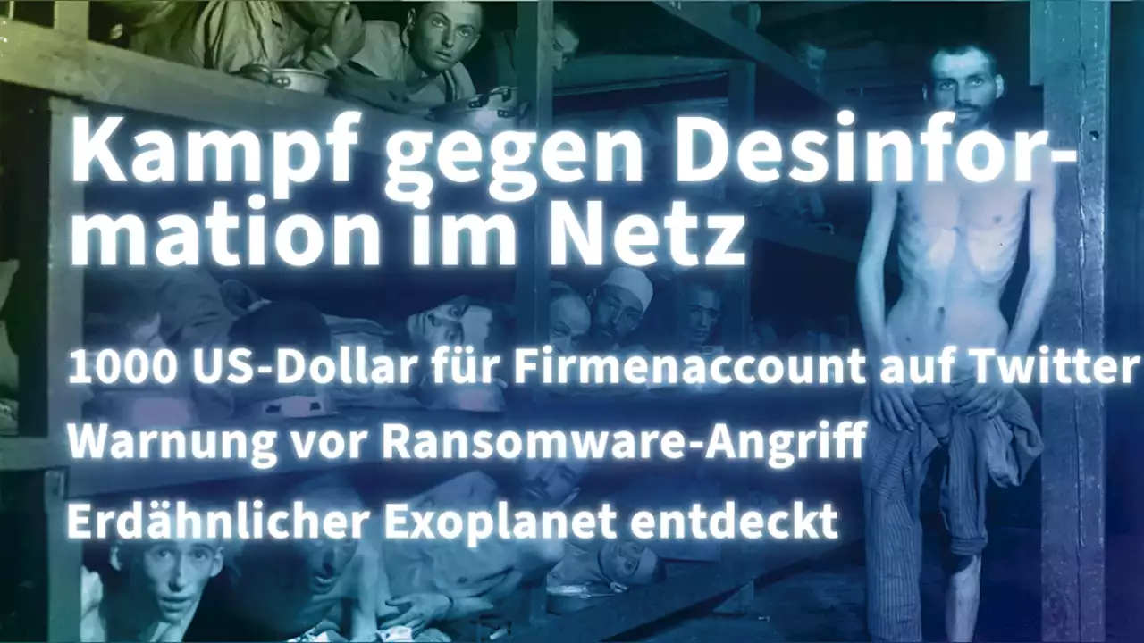 Kurz informiert: Desinformation, Twitter, Ransomware, Exoplanet