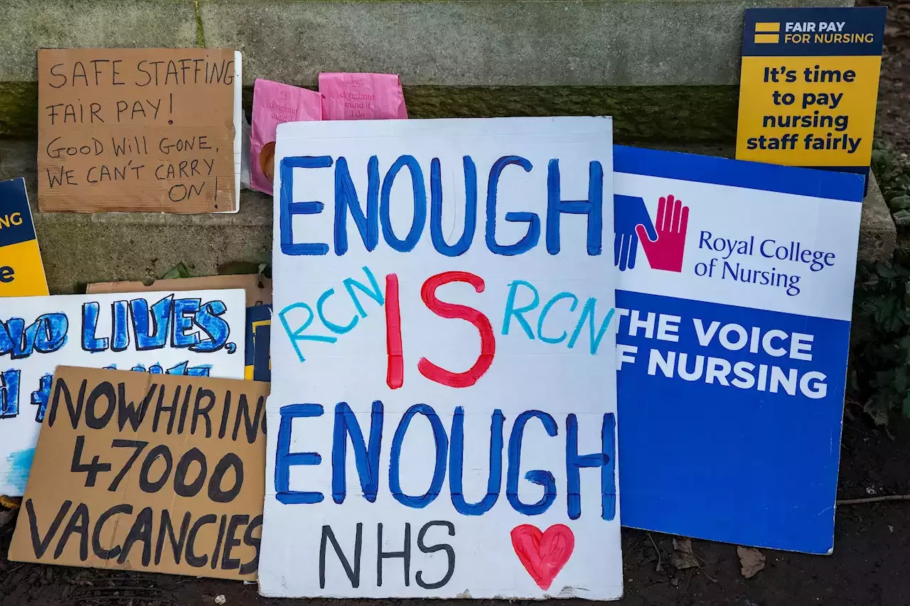 Biggest Strike In History Hits NHS As Nurses And Ambulance Staff Walk ...