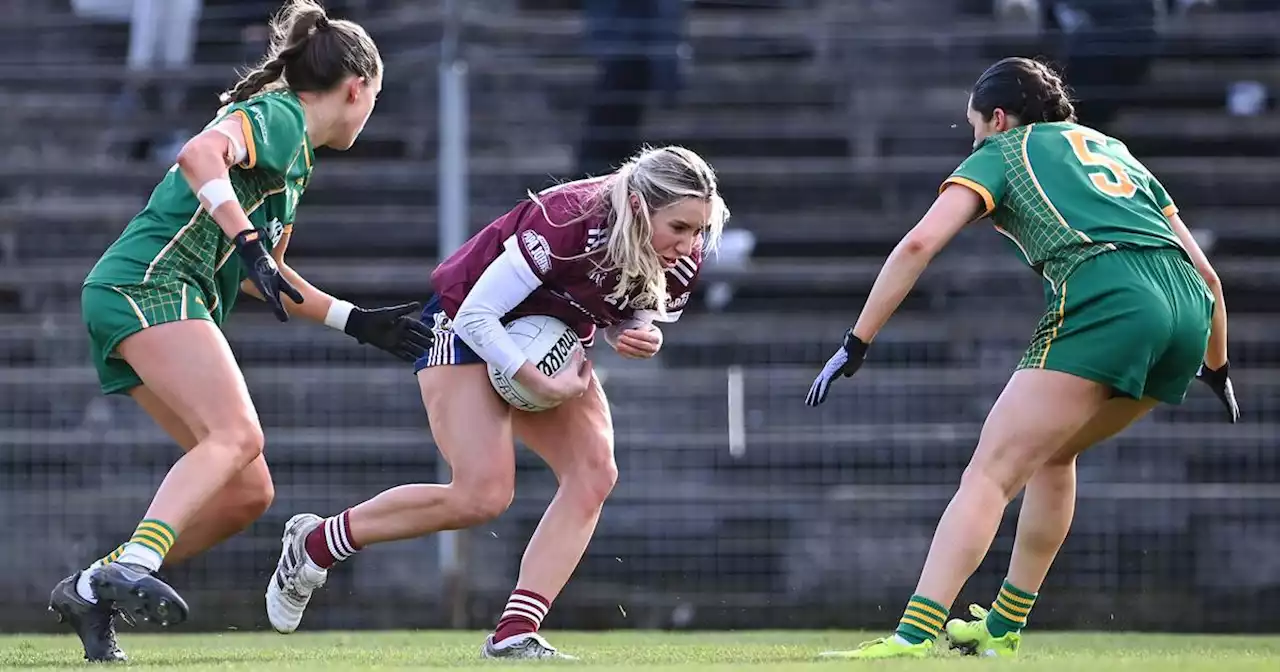 Aoife O’Rouke’s last-minute free gives Galway late draw against Meath