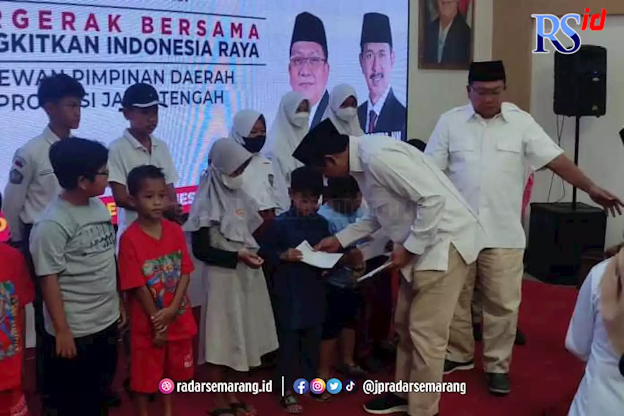 HUT ke-15, Gerindra Jateng Bertekad Menangkan Prabowo di Pilpres 2024