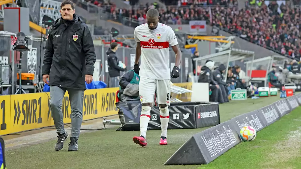 Sturmsorgen in Stuttgart: VfB muss länger auf Guirassy verzichten