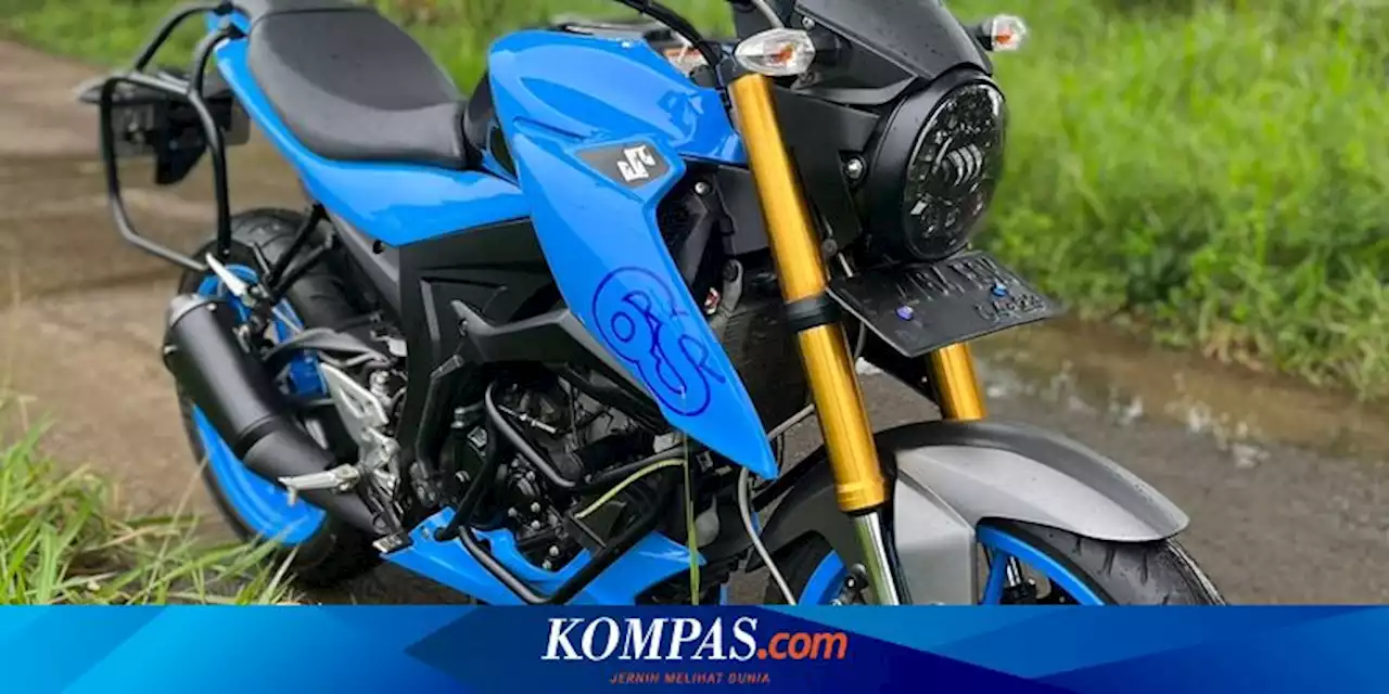 Modifikasi Suzuki GSX-S150 Jadi Baby GSX-8S