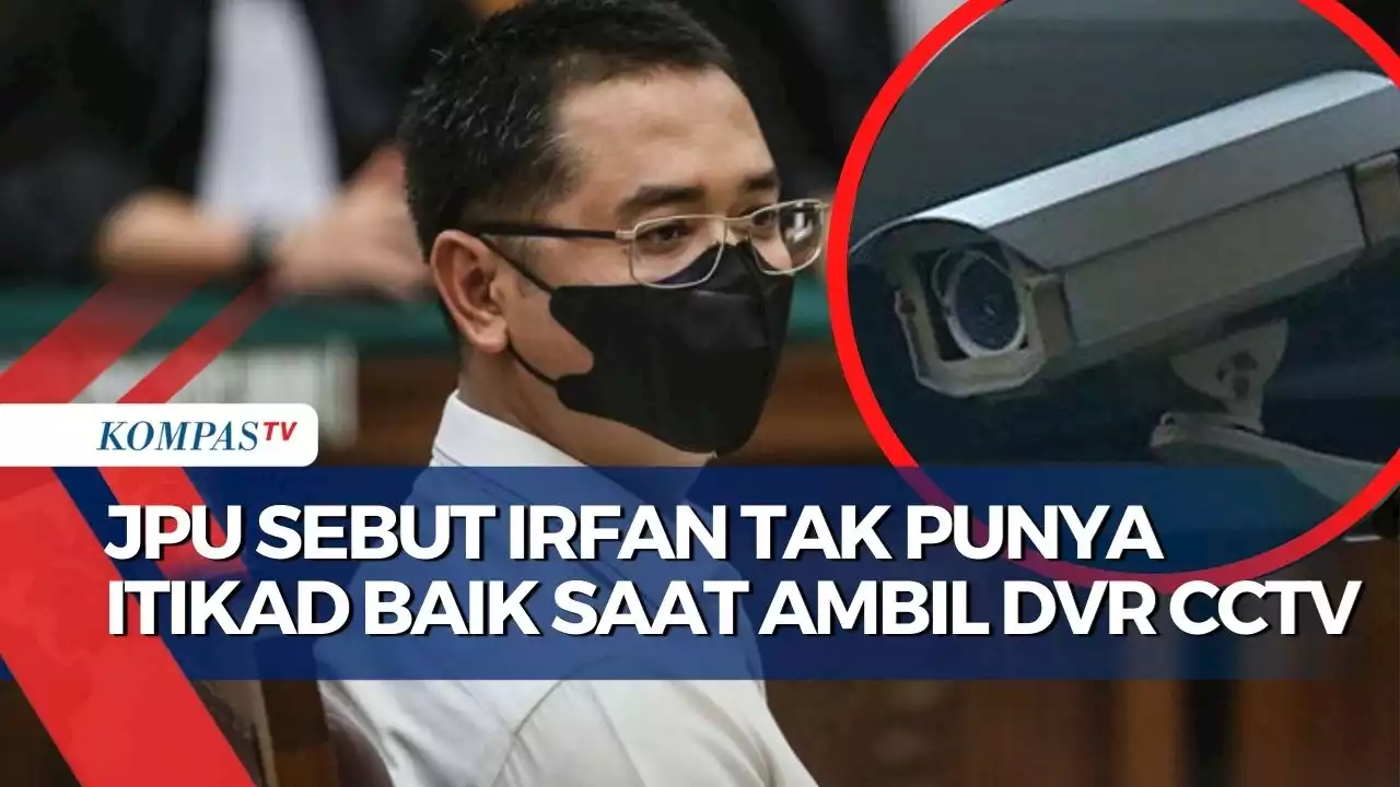 Jaksa Soroti Irfan Widyantoyang Tak Izin Ketua RT Saat Ambil DVR CCTV