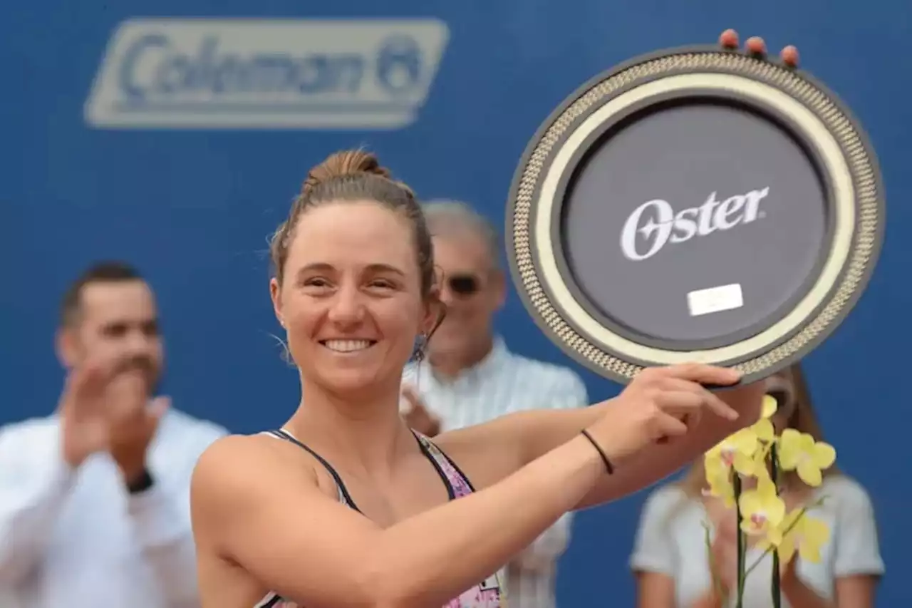 Nadia Podoroska, campeona en Cali: un título histórico y valioso para el tenis femenino argentino