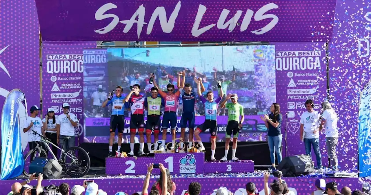 El chileno Vidaurre se quedó con la Vuelta a San Luis de ciclismo | Ciclismo | La Voz del Interior