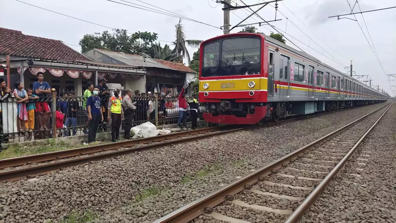 Lansia Tewas Tertabrak KRL di Depok, Terseret hingga 30 Meter