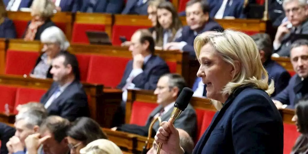 Réforme des retraites : Marine Le Pen dénonce des « manœuvres » d’intimidation pendant les débats