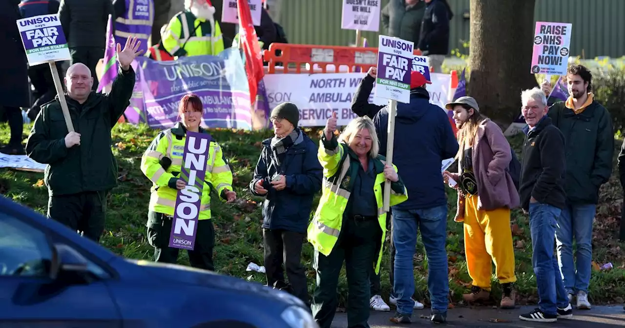 LIVE: Nurses and ambulance staff stage biggest strike in NHS history - updates