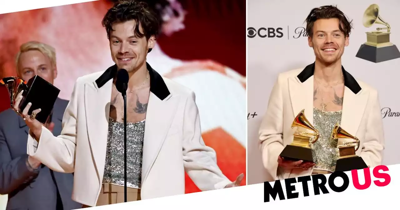 Harry Styles beats Beyonce and Adele to win Grammys album of the year