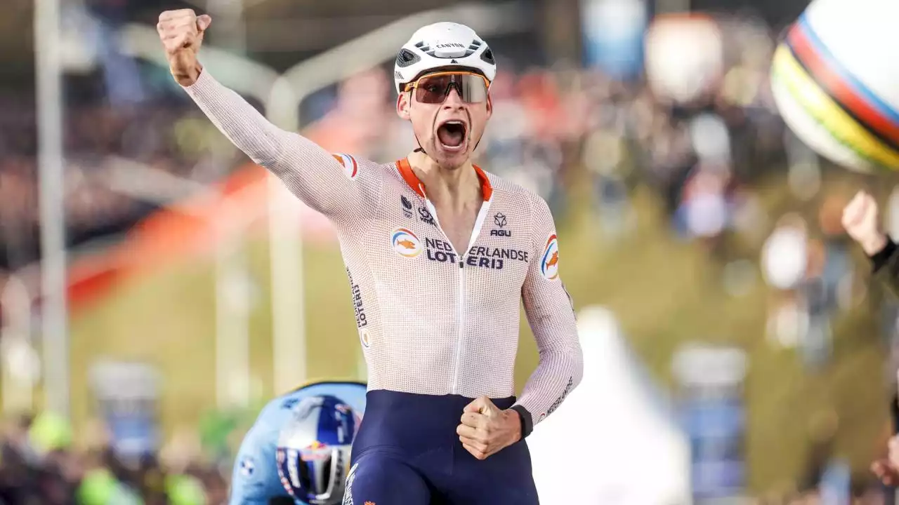 Van der Poel bate al sprint a Van Aert y logra su quinto título mundial | Minuto30