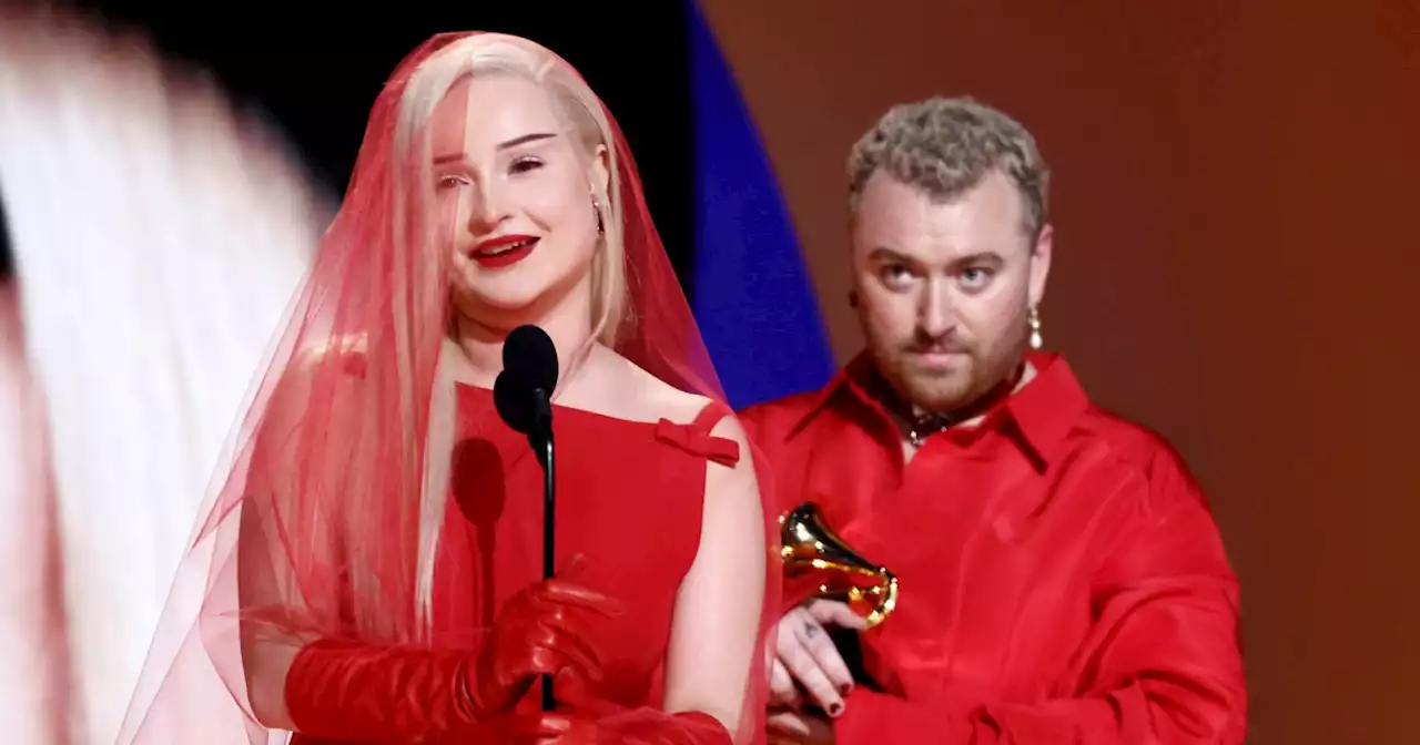 Kim Petras thanks 'incredible transgender legends' in Grammy speech