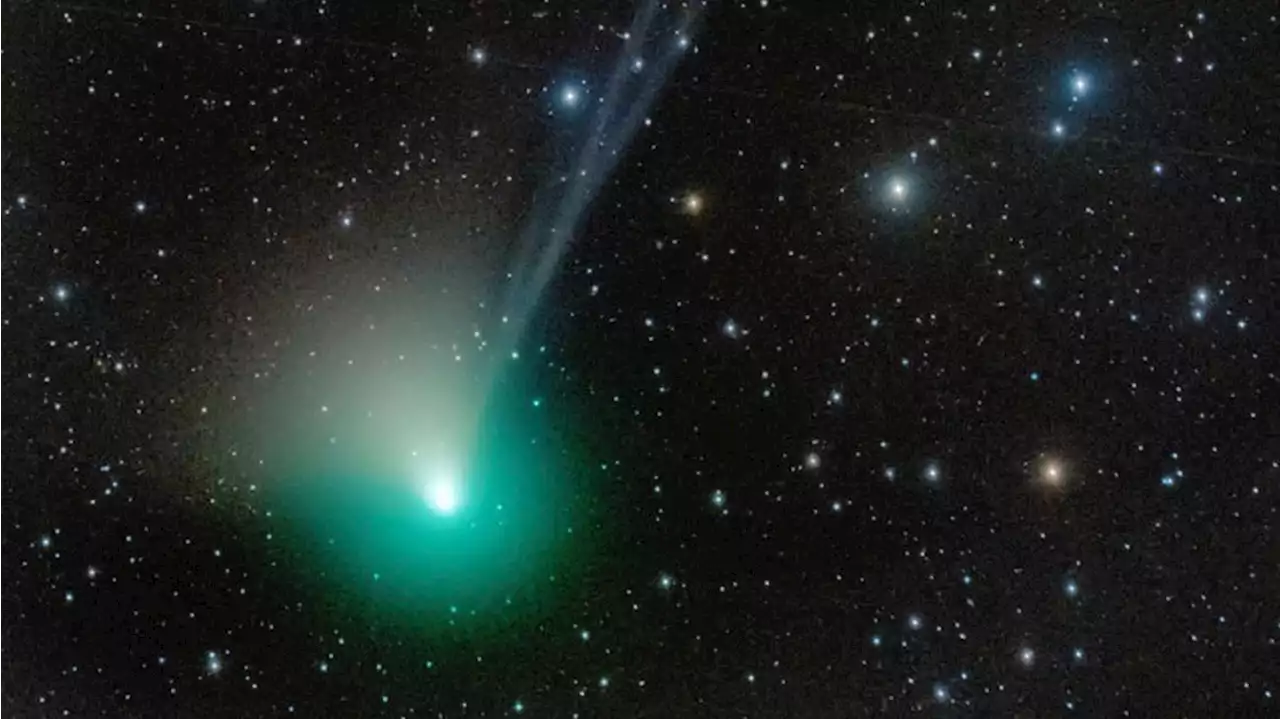 El 'cometa verde' visto desde Argentina, en su primera visita a la Tierra en 50.000 años