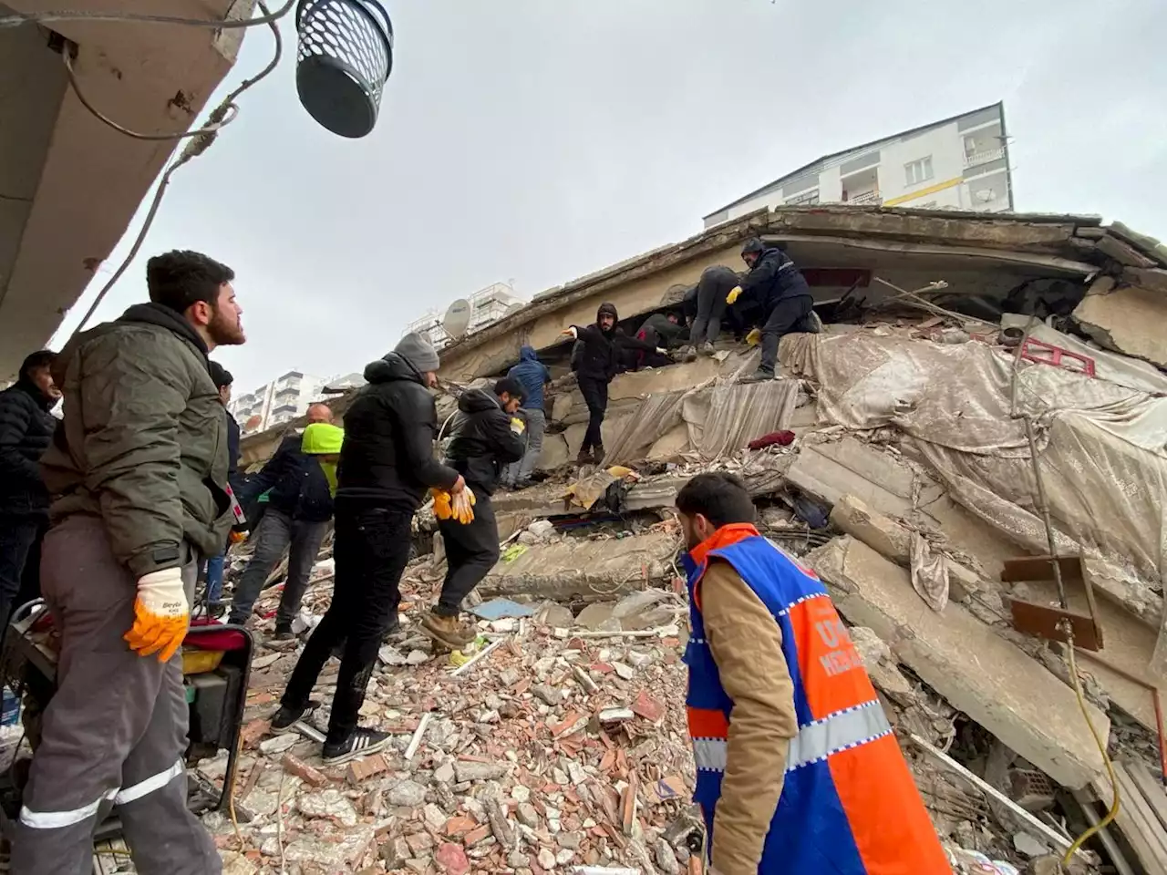 Major earthquake strikes Turkey, Syria; about 300 dead, many trapped