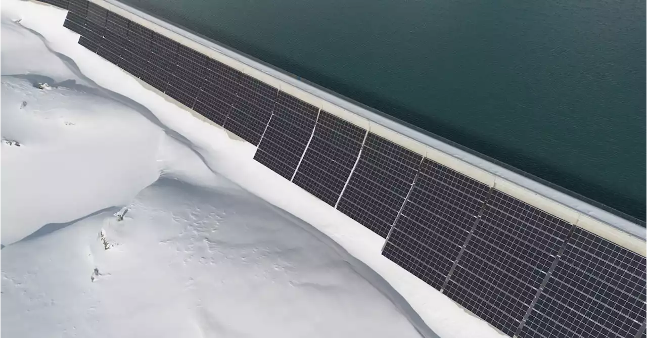 Switzerland's solar dam: Sun and snow the perfect mix for green energy drive