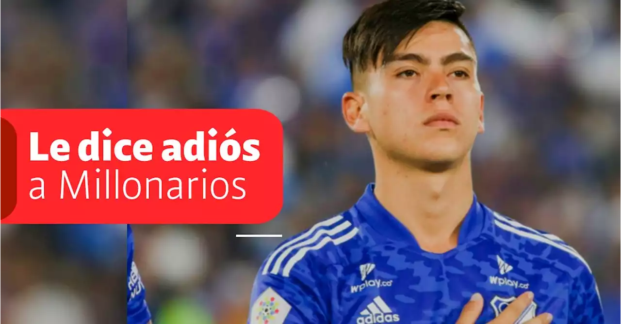 Millonarios concreta ‘jugoso’ negocio por Daniel Ruiz; se va a un grande del continente