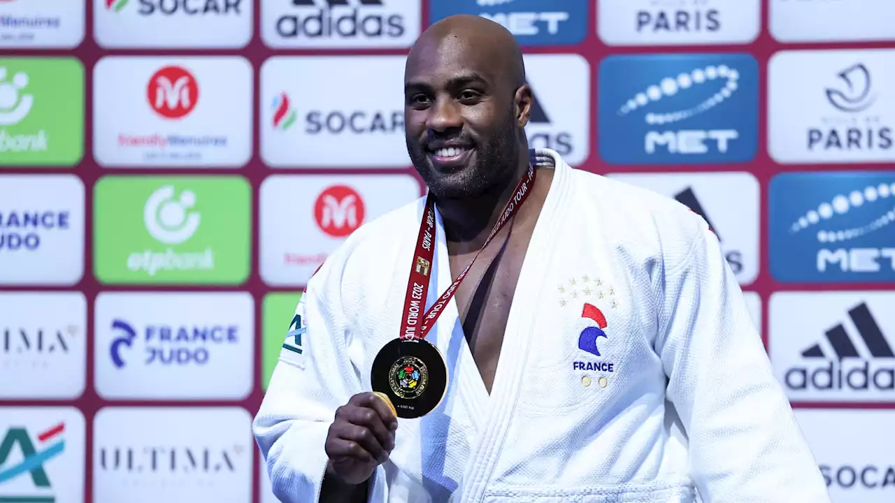 Grand Slam de Paris: 'Le vieux est de retour', s'amuse Teddy Riner