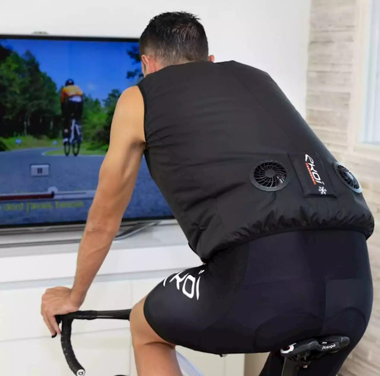 Ekoi launches new sleeveless indoor training vest – complete with four “on-board blowers” – to stop you overheating on the turbo