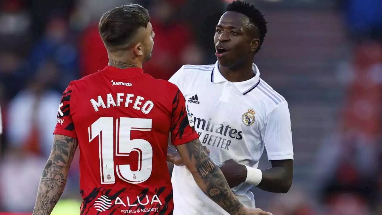 Así fue el partido de Vinicius y su pique con Maffeo y Raíllo